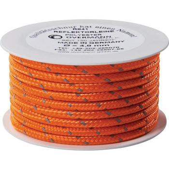 Overmann Riflettore di Sicurezza 50 m 6 mm Peso Arancione