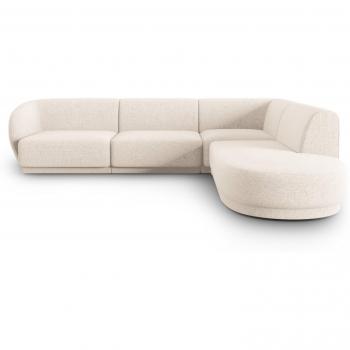 Sofá CXL 5 Personas Chenilla Beige Claro