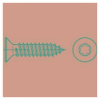TOOLCRAFT Senkblechschrauben T-Profil 4.8 mm 45 mm verzinkt 250 St