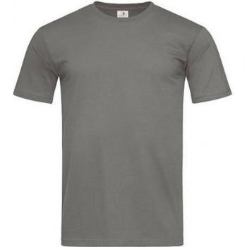 Stedman Dunkelgraues Fitted T-Shirt für Herren