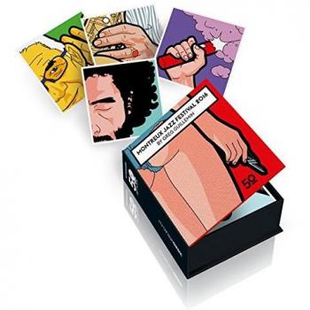 Postkartenbox Montreux Jazz Festival 2016 by Greg Guillemin: 60 Postkarten