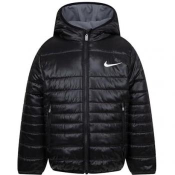 Giacca Leggera Nike Fill Quilted Nera per Bambini Taglia 4-6 EU 104-116