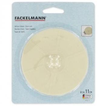 Bouchon d'évier en caoutchouc 11 cm Fackelmann