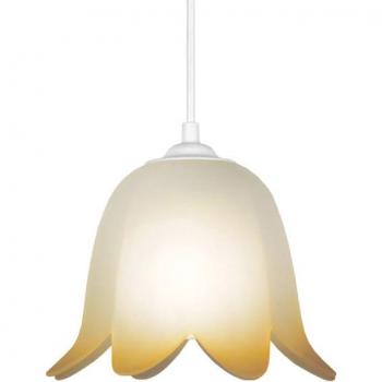 Suspension chandelier dôme verre ambre – TOSEL VALENCIA