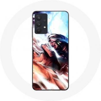Anime Manga Hülle für Samsung Galaxy A32 5G Eren Yeager
