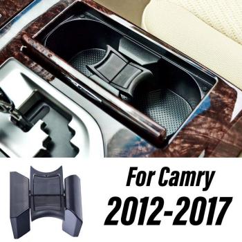 Wooeight Black Cup Holder Insert for Toyota Camry 2006