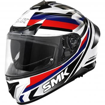 Casco Integrale SMK Typhoon Freeride Bianco-Rosso