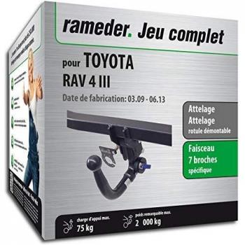 Rameder attelage 7 broches pour Toyota RAV 4 III