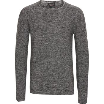 Indicode Herren‑Pullover IDJadas – 3XL, grau, 90 % Baumwolle + 10 % PA
