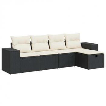 Outdoor 5-Piece Sofa Set with Cushions