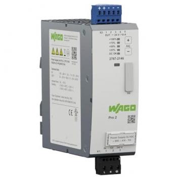 WAGO 2787‑2146: Industrie‑Netzteil 24 V/10 A mit Kommunikationsoption