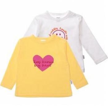 Liliput Langarmshirt 2er-Pack mit Druckknöpfen