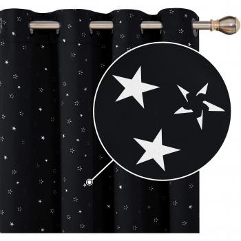 Tende a Stelle Nere 140x245 cm – Deconovo