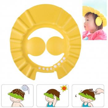 Gorra de ducha para proteger oídos y ojos