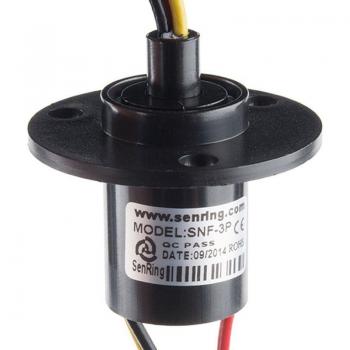 Electric Collector Ring for 3-Channel Wind Power Slip Ring