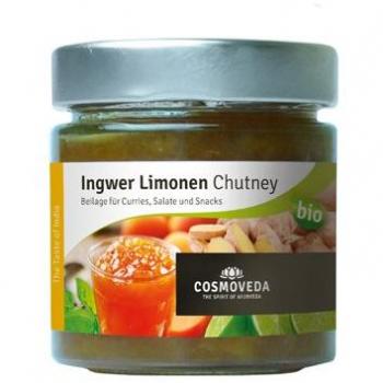 Ingwer-Limonen Chutney 225g BIO