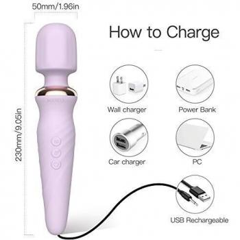 Masseur électrique MANFLY 5 vitesses 25 modes rechargeable