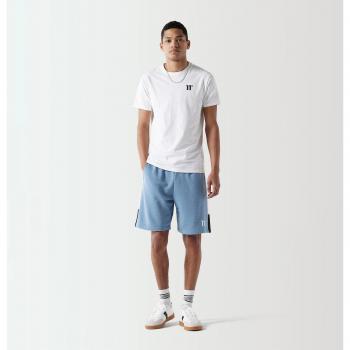 Shorts à trois panneaux en tissu doux – Bleu Ombre/Blanc/Noir