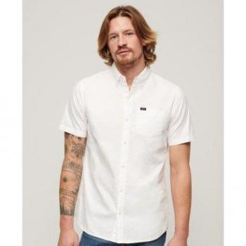 Superdry Camisa Casual Oxford Blanca XL