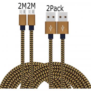 Câble Micro USB Auspisa [2 Pack] 2M