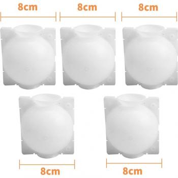 Boîte de culture pour racines de plantes, 5 boules, 5/8 cm