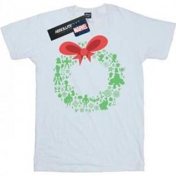 T-shirt Marvel Girls Avengers con Motivo Natalizio