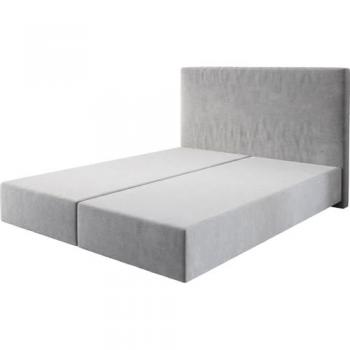 Cadre de sommier Dream-Well 160x200 Microfibre Gris