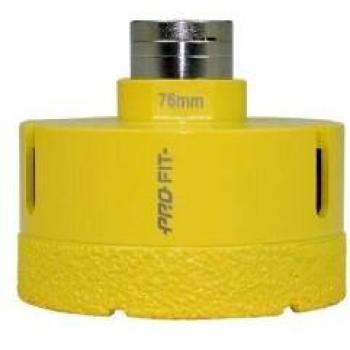Foret Diamant Pro 76 mm avec Système d'Enclenchement