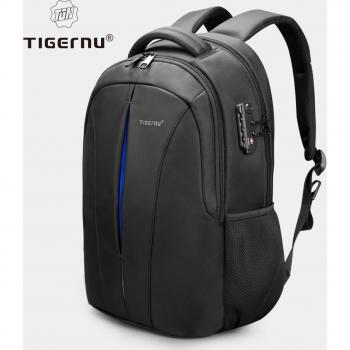 Rucsac Tigernu Antifurto 15,6 per Uomini Nero/Arancione T-B3105-2