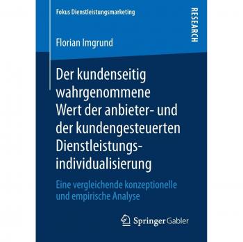 Der kundenseitig wahrgenommene Wert der anbieter