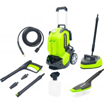 Greenworks G4 Home & Garden Electric Pressure Washer with Patio Head & Brush 135