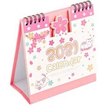 Cartoon Animal Table Calendar