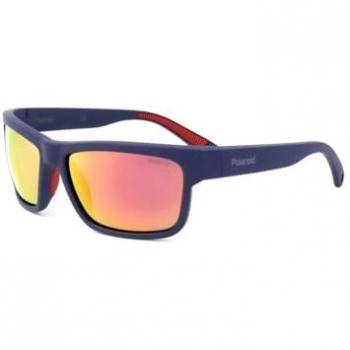 Polaroid Pld7031s8ru Unisex Sunglasses – Blue – One Size (Nylon)