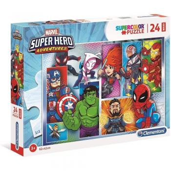 Puzzle 24 pezzi Super Hero Marvel