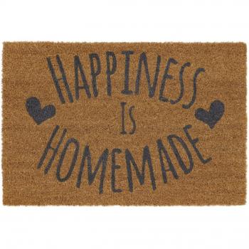 Eco-Friendly Happiness Design Coir Entrance Door Mat