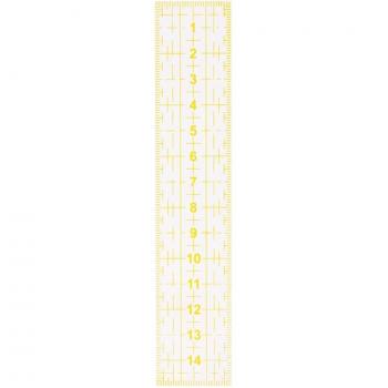 Tailor Craft Handmade Ruler 15x3 cm