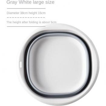 Compact Collapsible Wash Basin for Travel