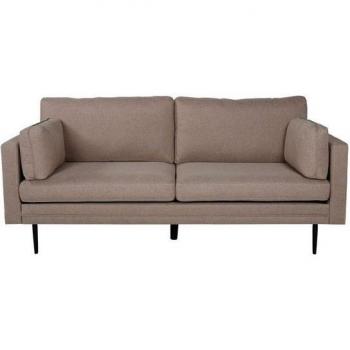 Canapé d’angle 203×203×92 cm, tissu beige – Casa