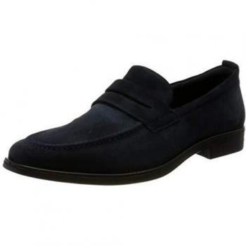 ECCO Herren Melbourne Freizeit-Schuhe, Blau Navy 5058, 46 EU