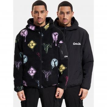 Carlo Colucci Herren Teddy Wendejacke