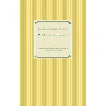 Pie II, lettre au sultan Mahomet II