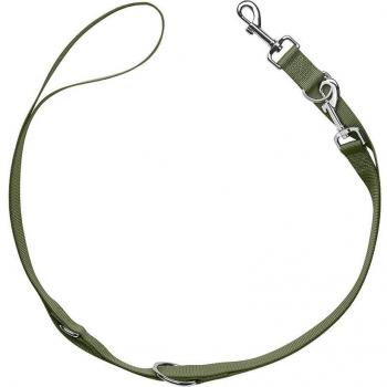 Lot HUNTER London Olive : collier + laisse, Vario Plus taille L