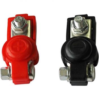 2x Quick-Release Car Battery Connectors 6-12V