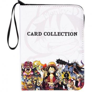 Neues ak Tronic One Piece Sammelkarten‑Album (Weiß, A5) – OVP