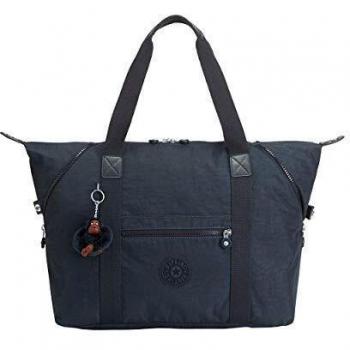 Kipling ART M Sac de plage, 58 cm, 26 litres, Bleu (True Navy)