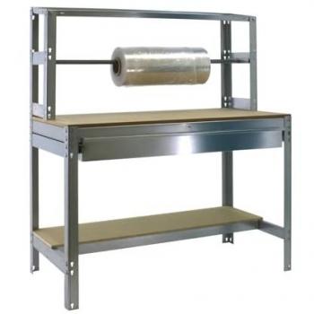 Table d'Emballage avec Tiroir Télescopique 400kg
