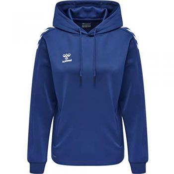 Polyester-Kapuzen-Sweatshirt, Damen Hummel Core XK Bleu XL