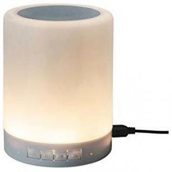 LAMPADA CON CASSA BLUETOOTH E LED COLORATI TOUCH