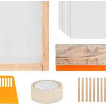 Zeefdruk Kit Hout