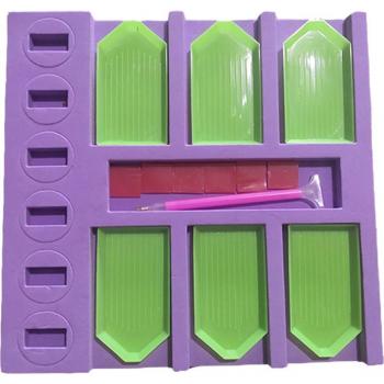 Caja de almacenamiento para pintura de diamantes